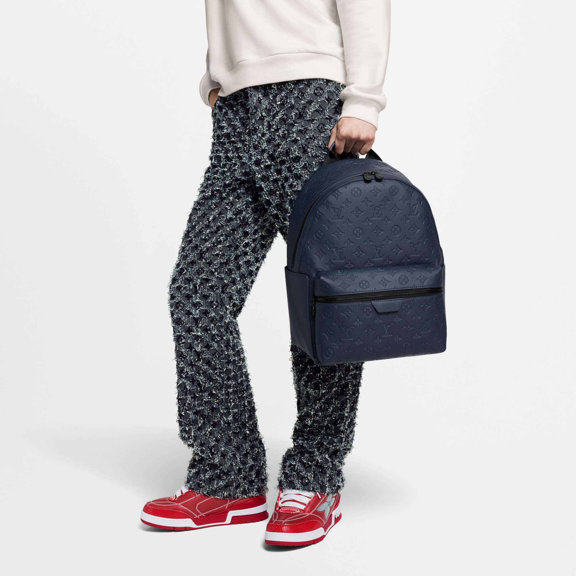 ディスカバリー・バックパック PM モノグラム・シャドウ｜ルイ